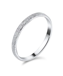 Silver Rings Rough Surface CSR-F2-04